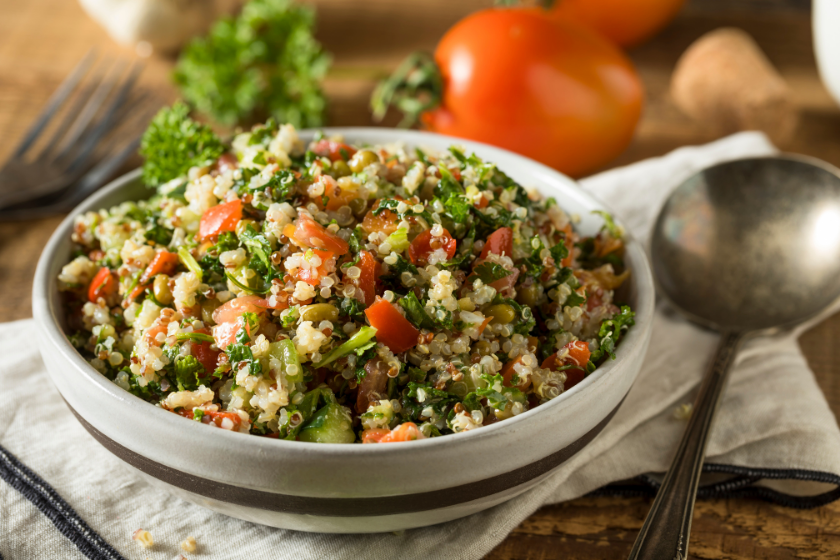 quinoa in bowl
