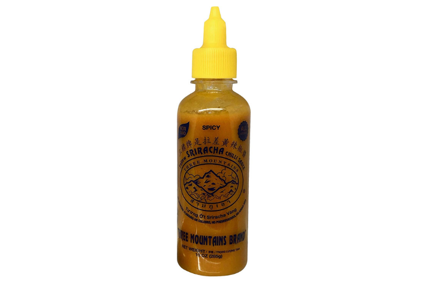 yellow sriracha