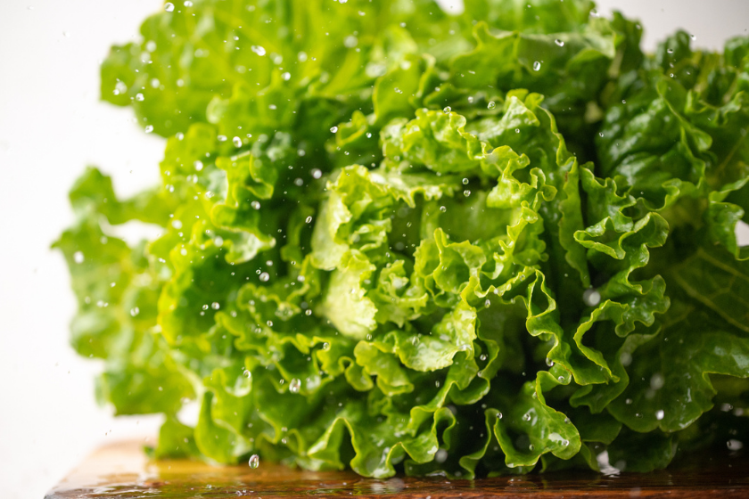 how to wash lettuce