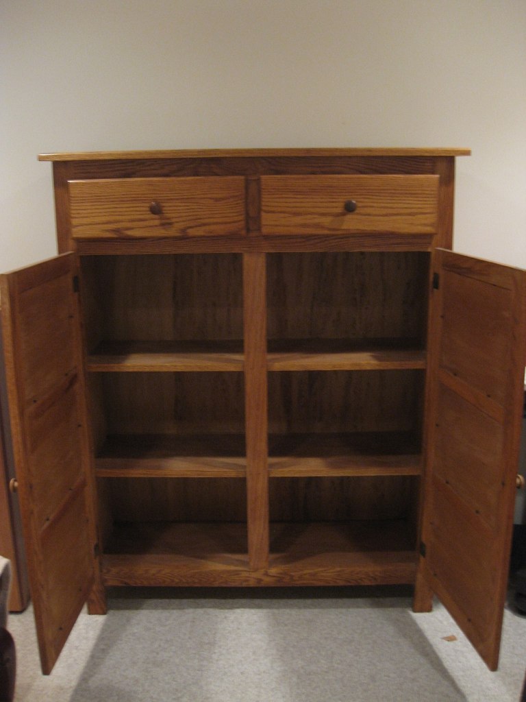 Pie safe open cupboard