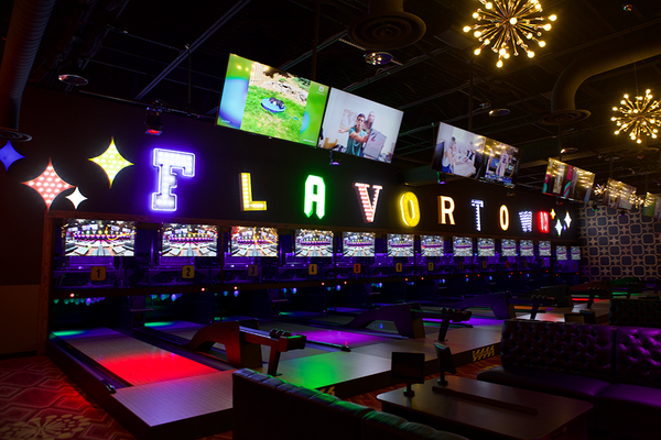 bowling alley