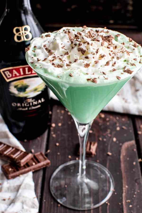 baileys mint martini