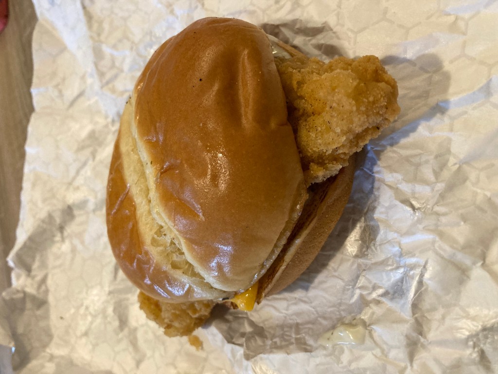 The Bojangler Fish Sandwich