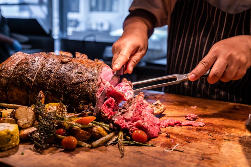 Wagyu beef roast prime rib