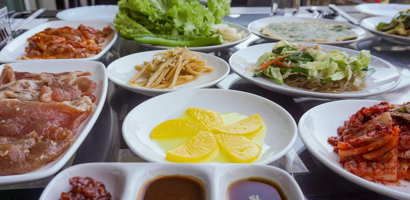 Set of Side dish for Korean BBQ
