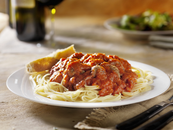 Spaghetti and Meatballs