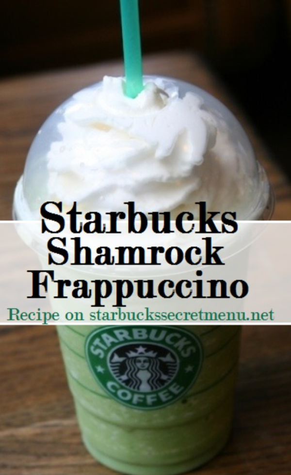 shamrock frappuccino