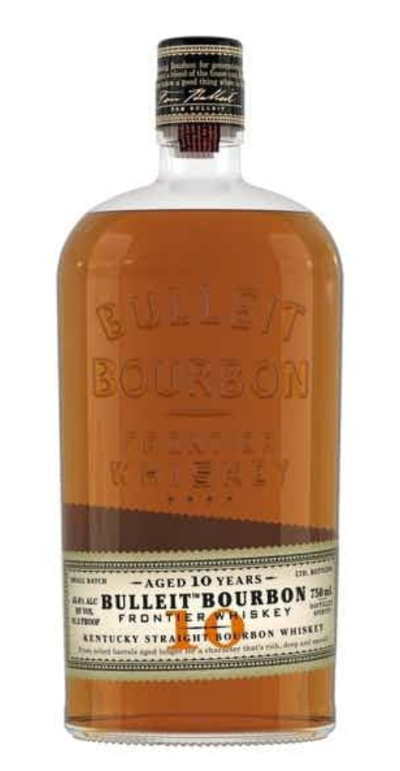 10 year Bulleit Bourbon whiskey
