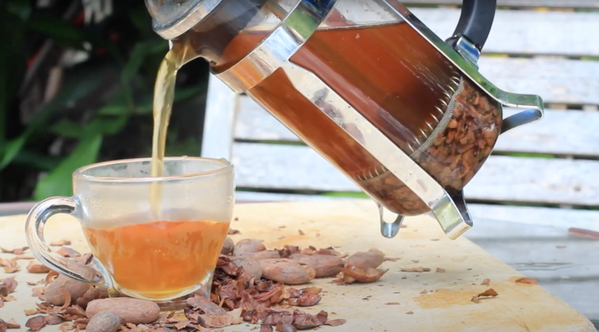 chocolate tea