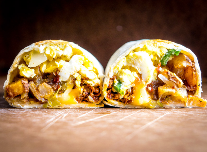 mexican breakfast burritos