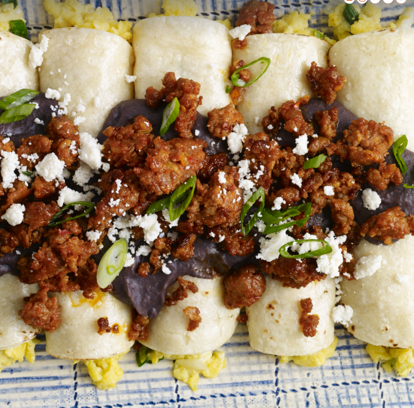 Mexican brunch enchiladas