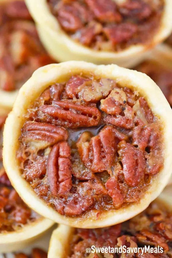 Pecan pie tarts