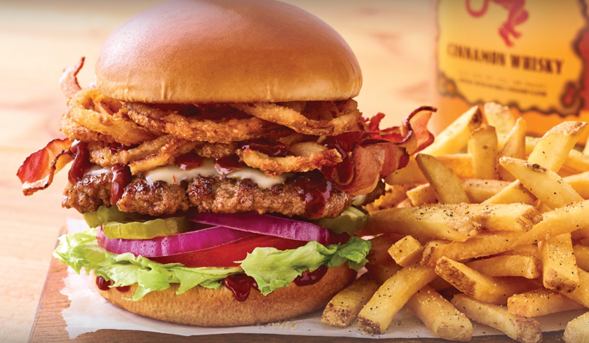 Whisky Bacon Burger at Applebee's