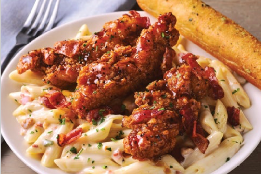 Applebee's bowl with chicken tenders