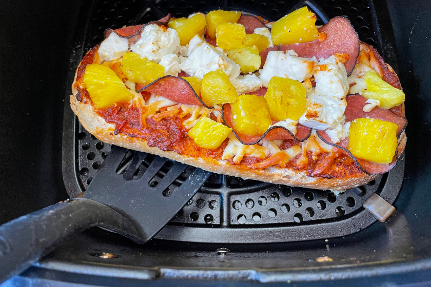 frozen pizza in air fryer