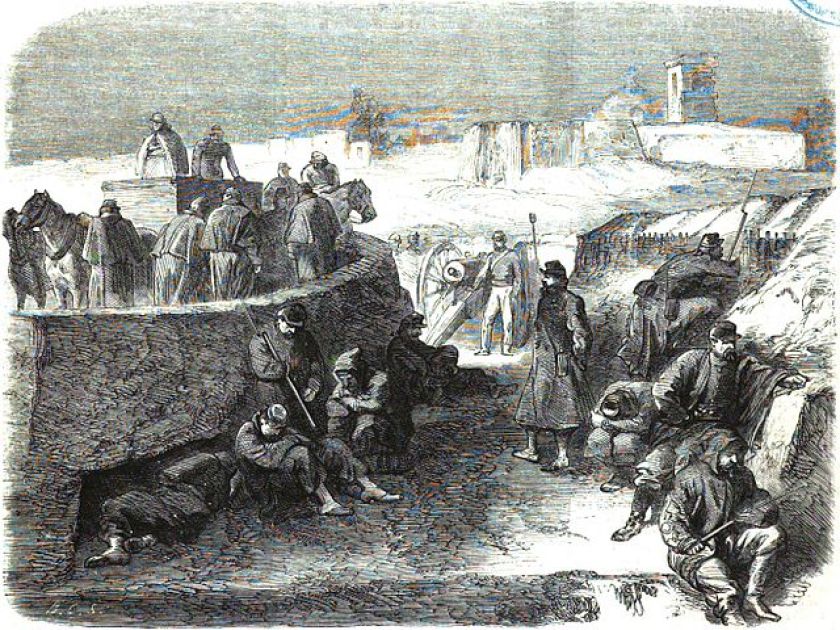 battle of Puebla illustration