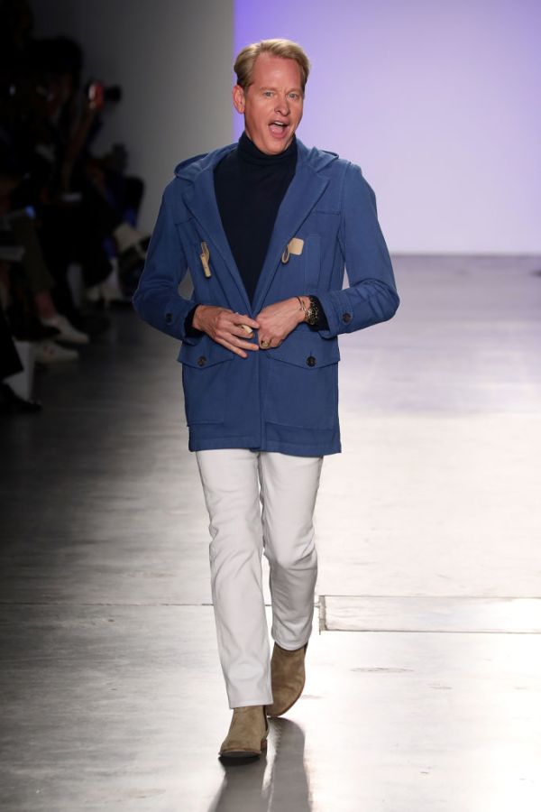 The Blue Jacket Fashion Show At NYFW