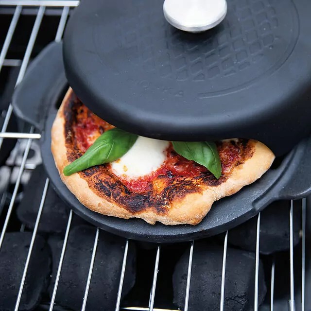 grilling tools -- Grilled Personal Pizza Maker