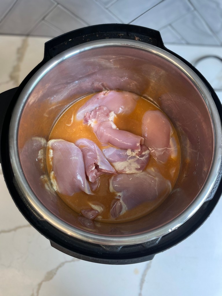 chicken thighs in instant pot