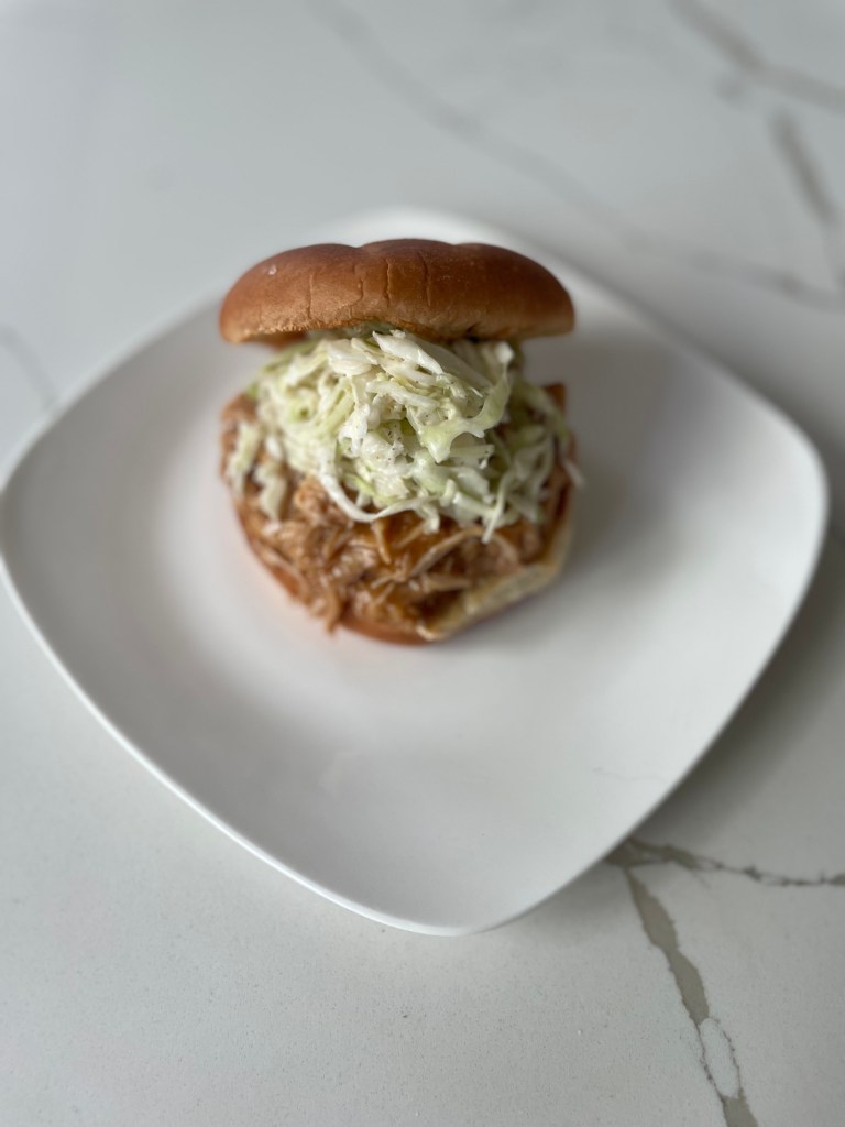 BBQ chicken sandwich