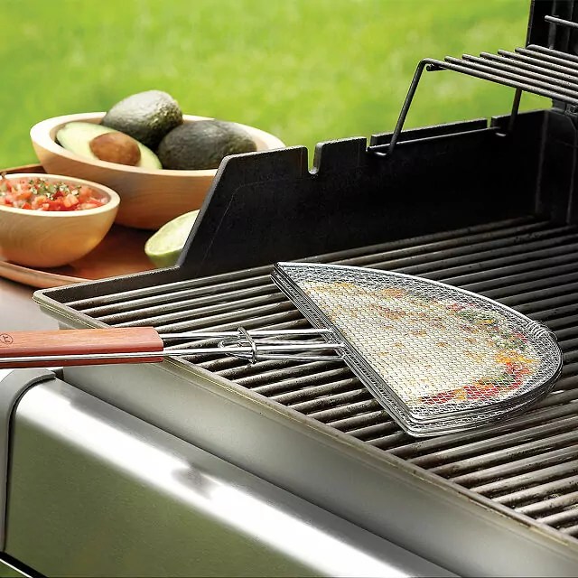 Best Grilling Accessories for Dads -- quesadilla basket