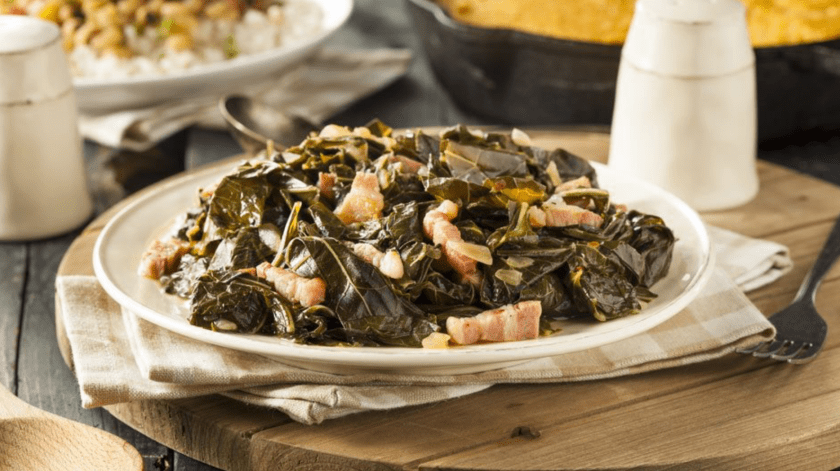 collard greens with bacon