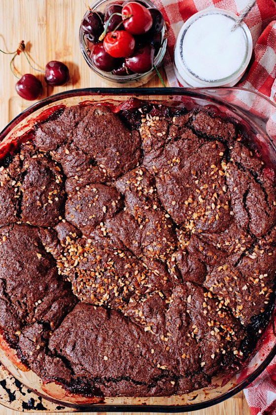 cherry cobbler