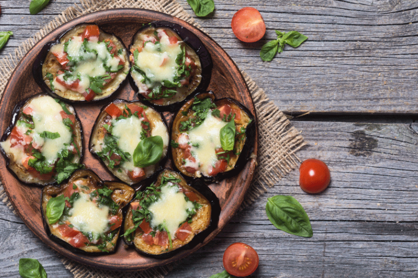 eggplant pizza