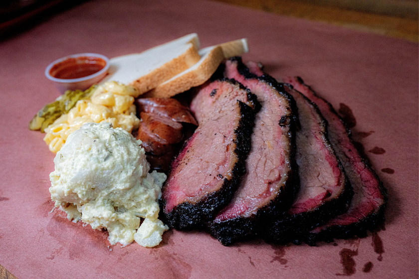 brisket meal bbq