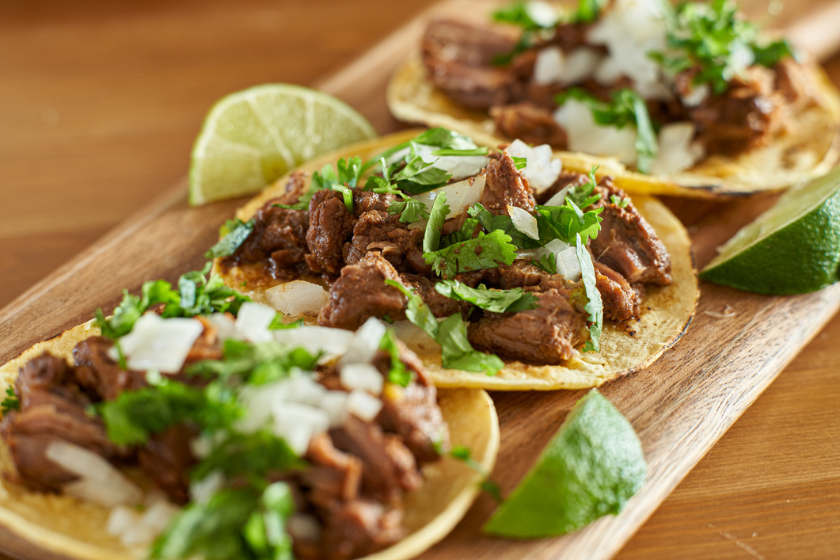 carne asada tacos
