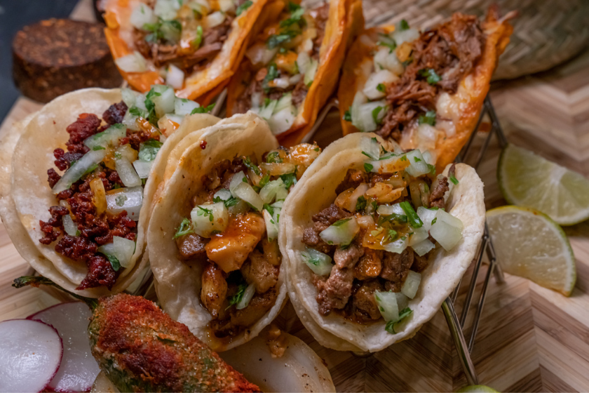 carne asada tacos