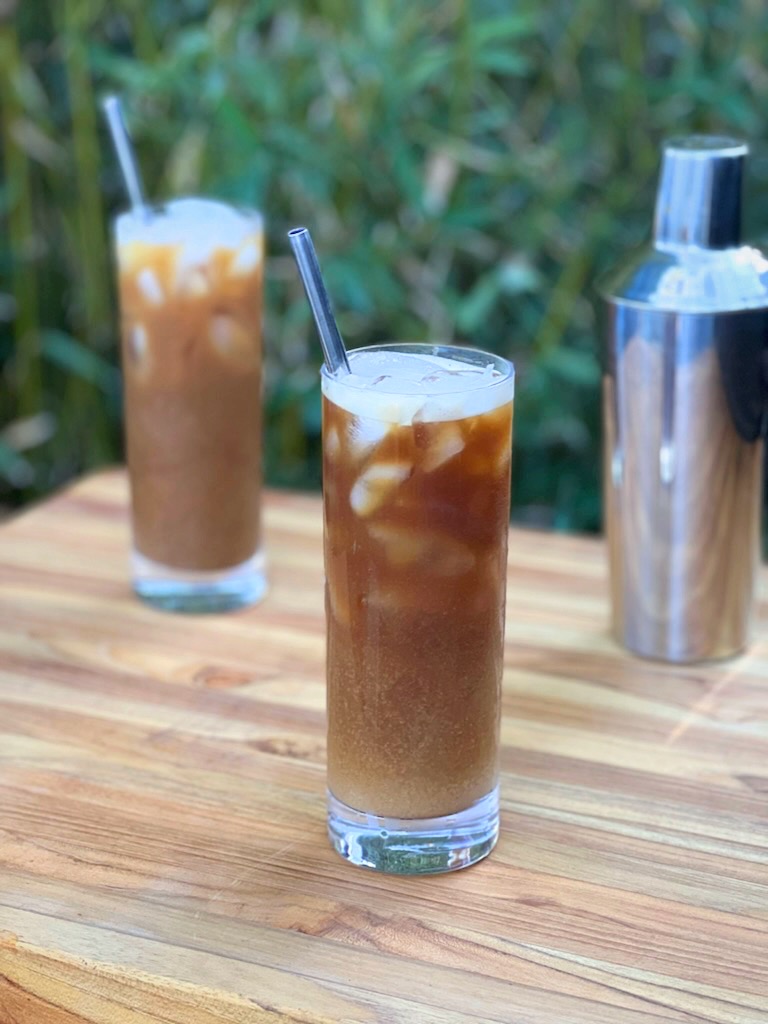 We love that Starbucks has options under 200 calories, and this drink is one of them. According to Starbucks' website, one 16-ounce serving contains 120 calories, 20 grams carbohydrates, 2 grams protein, and 120 milligrams of sodium. Most of the calories and carbohydrates come from the oat milk. Depending on the brand, oat milk contains 90 to 130 calories per 8-ounce serving. If you're watching your calories, you can swap in unsweetened almond milk, which only has 30 calories per 8-ounce serving. How Many Shots of Espresso are in Starbucks Brown Sugar Oatmilk Espresso?
