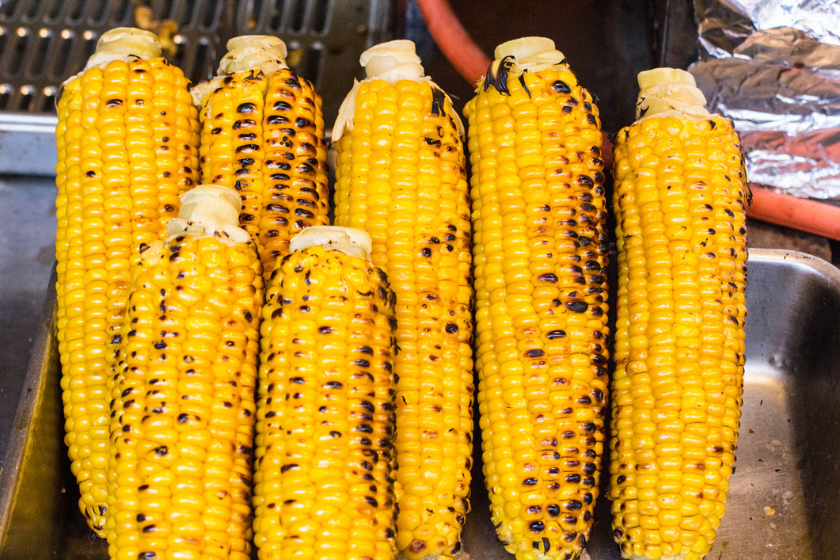 corn on the cob in foil