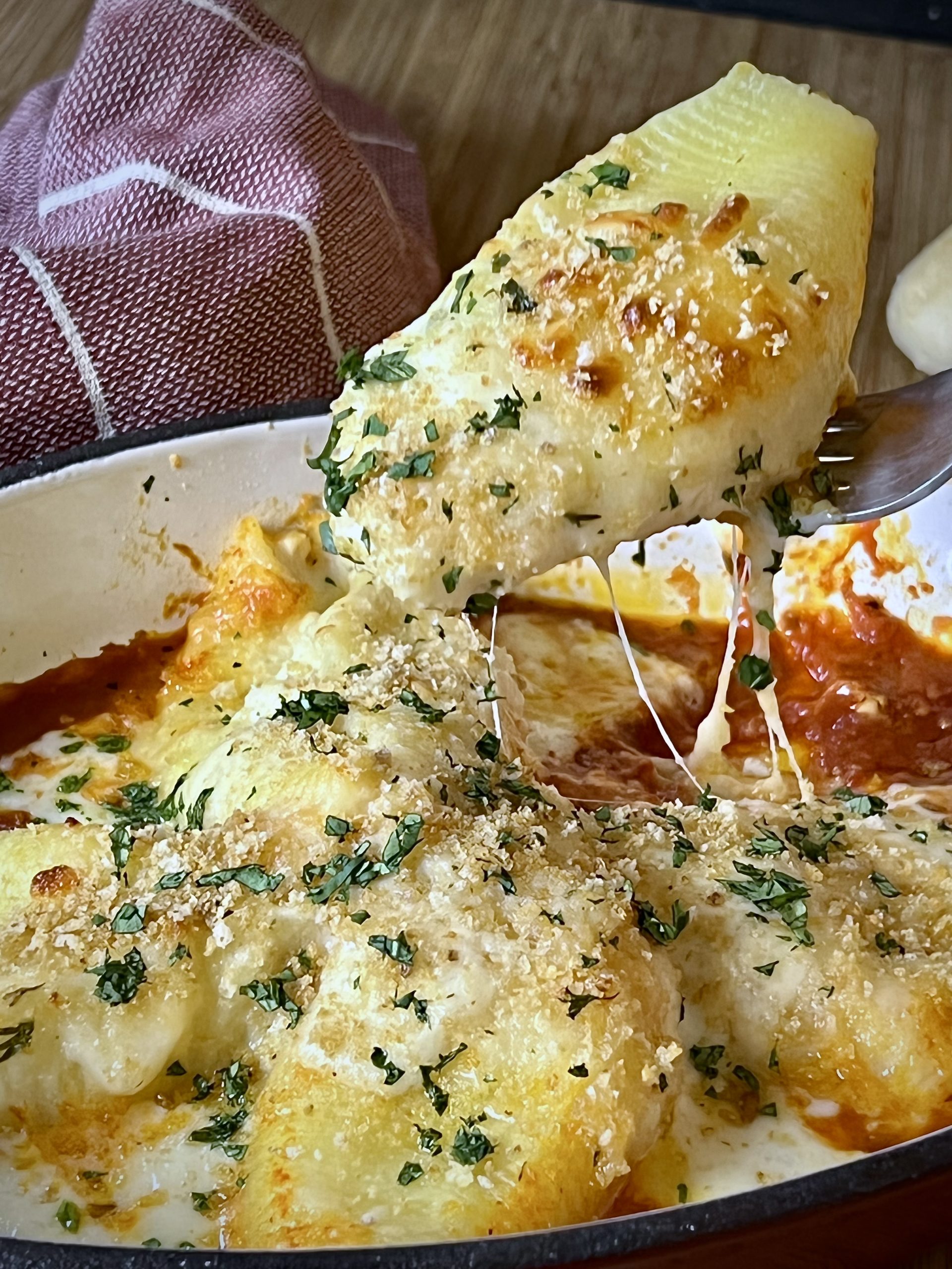 Olive Garden Giant Stuffed Shells